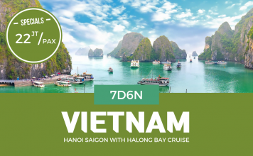 HANOI SAIGON WITH HALONG BAY CRUISE 7 HARI 6 MALAM