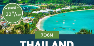 BANGKOK PHUKET WITH AMPHAWA FLOATING MARKET 7 HARI 6 MALAM