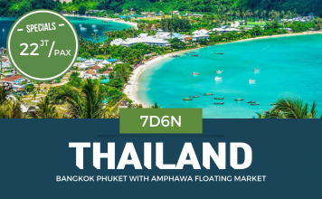 BANGKOK PHUKET WITH AMPHAWA FLOATING MARKET 7 HARI 6 MALAM