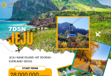 KOREA JEJU 7 HARI 5 MALAM