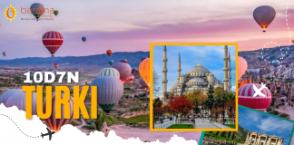 TURKEY with MT. ULUDAG & CAVE EXPERIENCE 10 HARI 7 MALAM